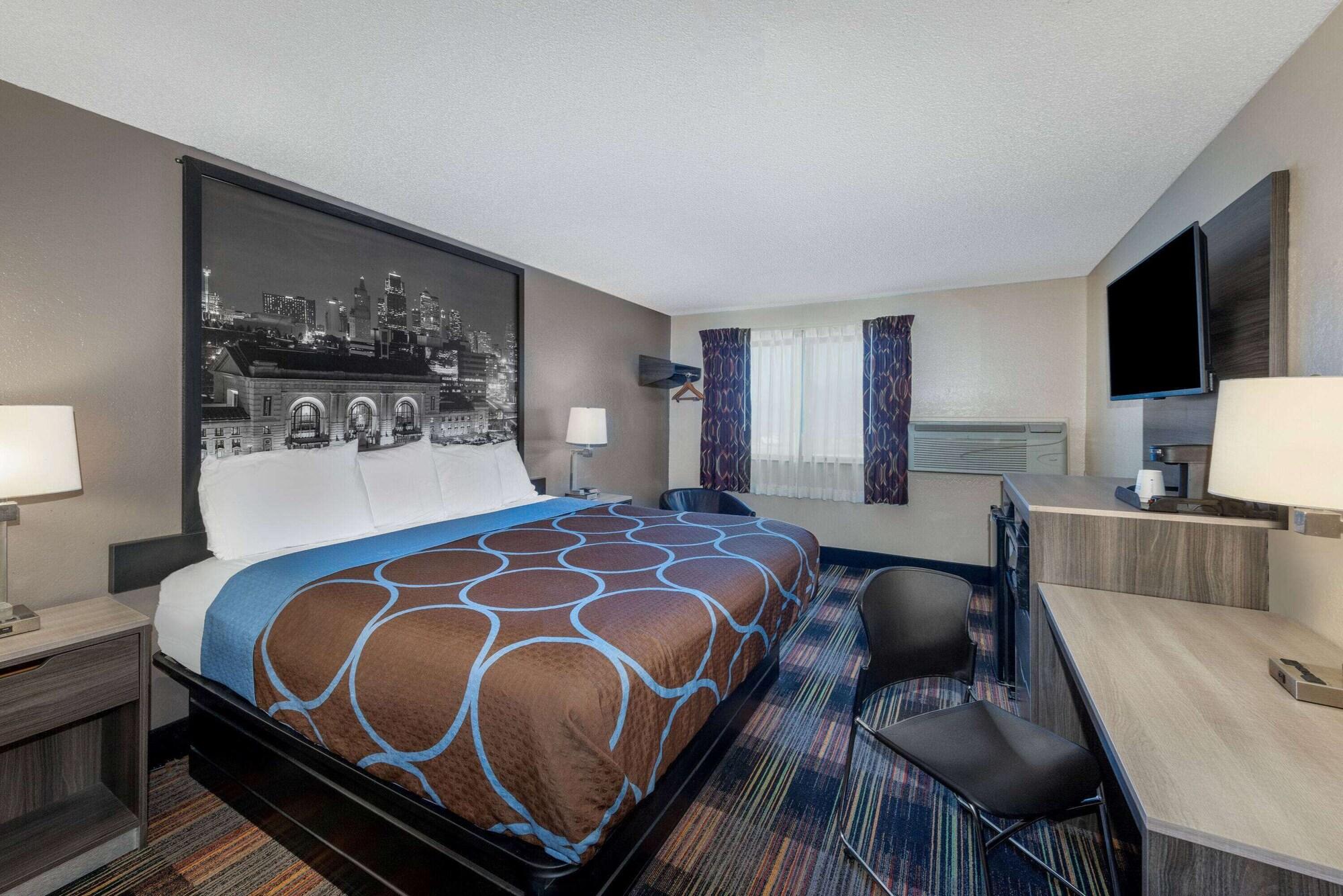 Super 8 By Wyndham Kansas City At Barry Road/Airport Esterno foto